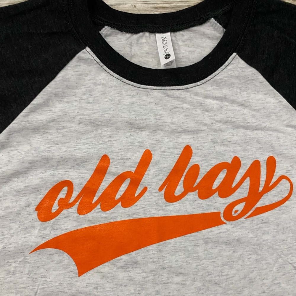 🆕 OLD BAY Script (Black & White) / Vintage
Baseball Jersey - Picture 5 of 8
